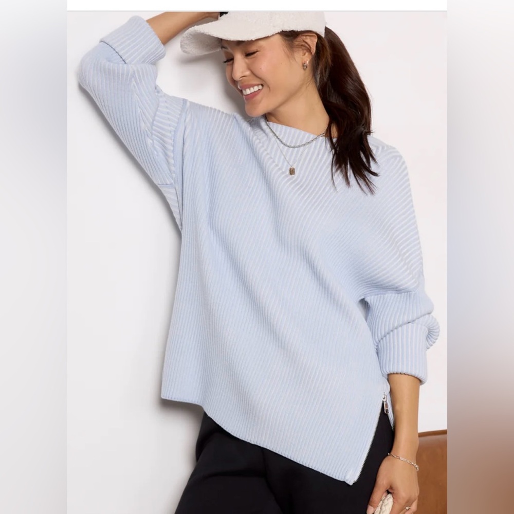 Varley Kingsley Mock Neck Knit - M